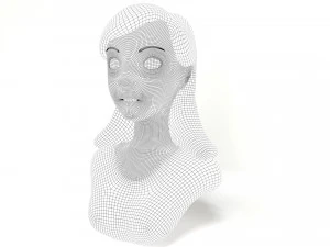 zgirl bust 3D Model