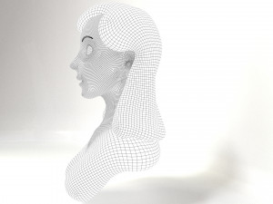 zgirl bust 3D मॉडल