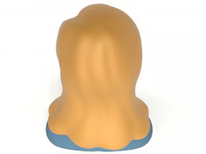 zgirl bust 3D Model