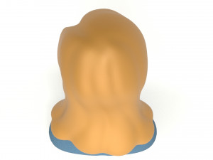 zgirl bust 3D मॉडल
