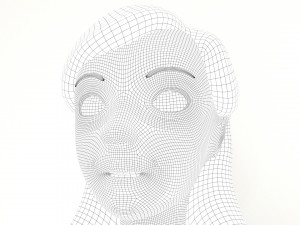 zgirl bust 3D मॉडल