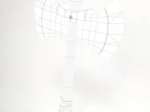 hache runique Modèle 3D