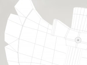 hache runique Modèle 3D