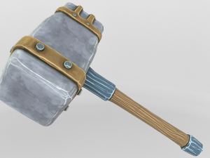 ancient hammer 3D मॉडल