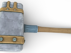 ancient hammer Modello 3D