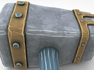 ancient hammer Modello 3D