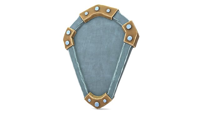 ancient shield 3D-Modell .c4d .max .obj .3ds .fbx .stl .blend 