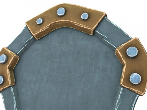ancient shield 3D-Modell