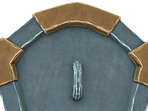 ancient shield 3D-Modell