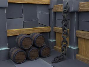 dungeon 3D 模型