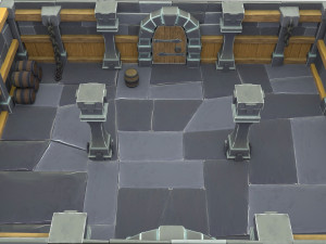 dungeon 3D 模型