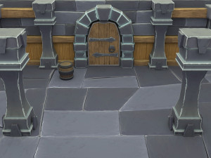 dungeon 3D 模型