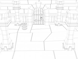dungeon 3D 模型