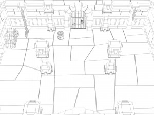 dungeon 3D 模型