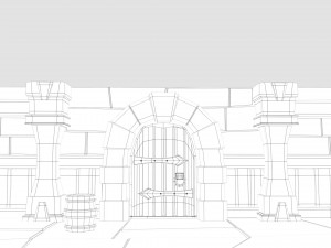 dungeon 3D 模型