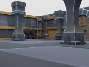 dungeon 3D 模型