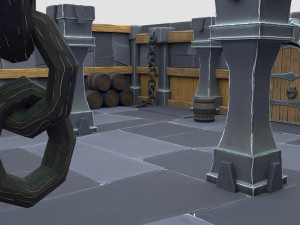 dungeon 3D 模型