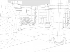 dungeon 3D 模型