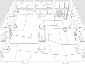 dungeon 3D 模型