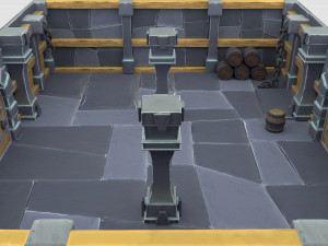 dungeon 3D 模型