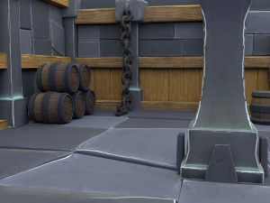 dungeon 3D 模型