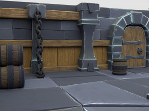 dungeon 3D 模型