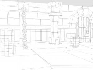 dungeon 3D 模型