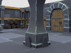 dungeon 3D 模型