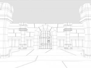 dungeon 3D 模型