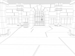 dungeon 3D 模型