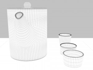 tea scene 3Dモデル