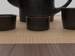 tea scene 3D Model