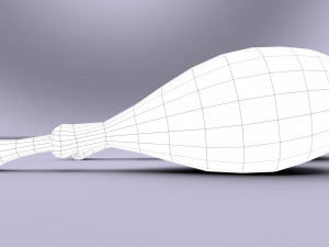 cartoon chicken leg Modelo 3D