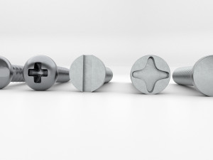 screws bolts 3D Модель