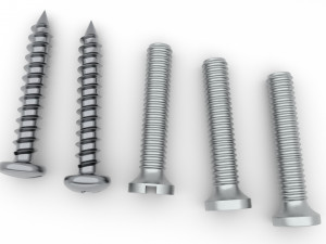 screws bolts 3D Модель