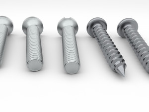screws bolts 3D Модель