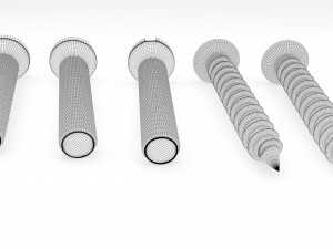 screws bolts 3D Модель