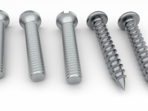 screws bolts 3D Модель