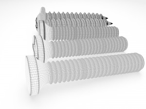 screws bolts 3D Модель