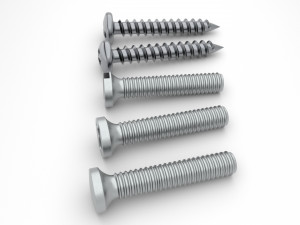 screws bolts 3D Модель
