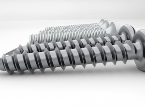 screws bolts 3D Модель