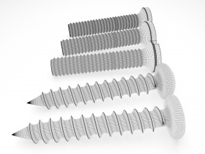 screws bolts 3D Модель