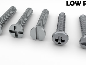 screws bolts 3D Модель