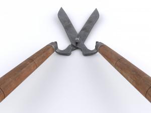 garden shears 3D Model