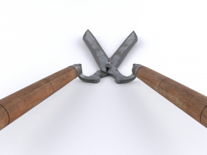 garden shears 3D Model