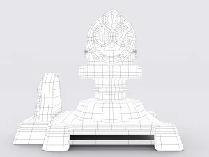 cartoon turret 3D Model