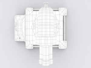 cartoon turret 3D Model