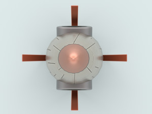cartoon rocket 3D-Modell