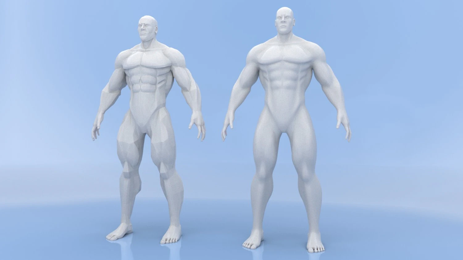 male base mesh 3D Model .c4d .max .obj .3ds .fbx .stl .blend