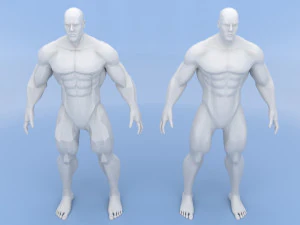 male base mesh 3D Model